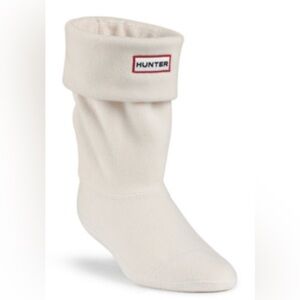 Hunter Short Welly Socks Cream